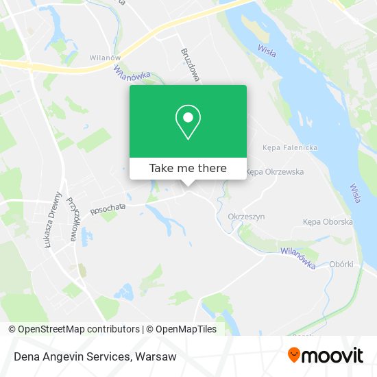 Dena Angevin Services map