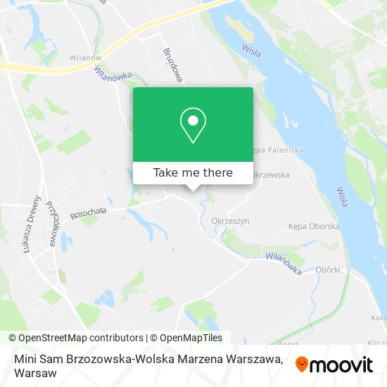 Mini Sam Brzozowska-Wolska Marzena Warszawa map