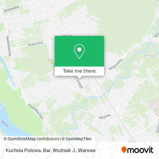 Kuchnia Polowa. Bar. Woźniak J. map