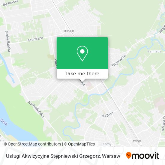 Usługi Akwizycyjne Stępniewski Grzegorz map