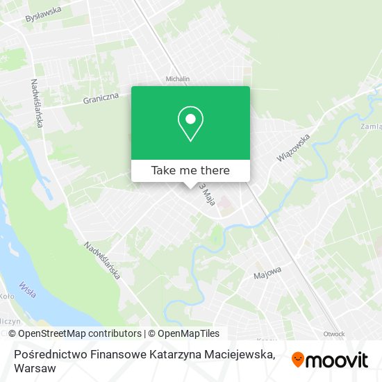 Pośrednictwo Finansowe Katarzyna Maciejewska map