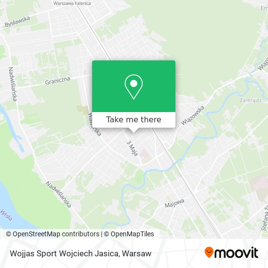 Wojjas Sport Wojciech Jasica map