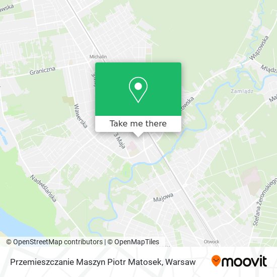 Przemieszczanie Maszyn Piotr Matosek map