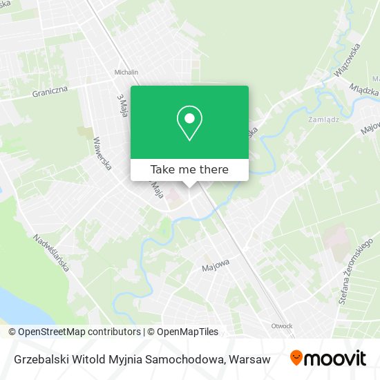 Grzebalski Witold Myjnia Samochodowa map