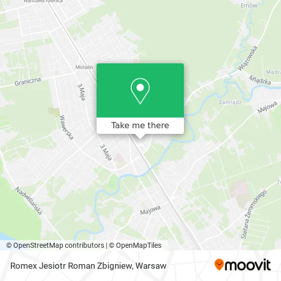 Romex Jesiotr Roman Zbigniew map