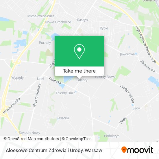 Aloesowe Centrum Zdrowia i Urody map