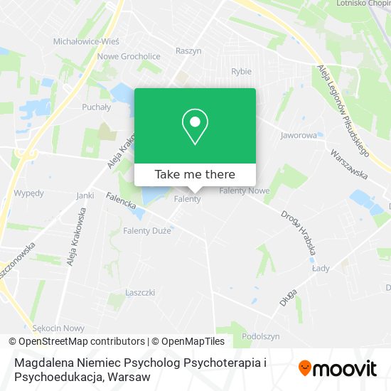 Карта Magdalena Niemiec Psycholog Psychoterapia i Psychoedukacja