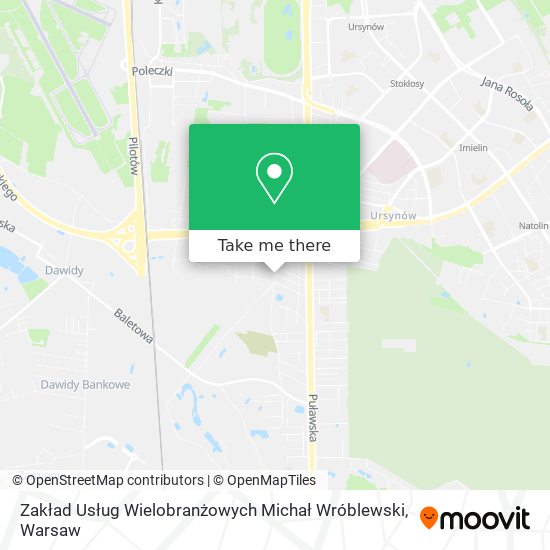 Zakład Usług Wielobranżowych Michał Wróblewski map