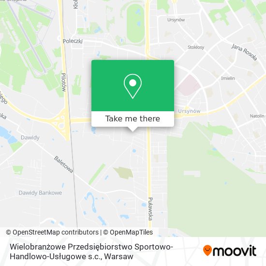 Wielobranżowe Przedsiębiorstwo Sportowo-Handlowo-Usługowe s.c. map