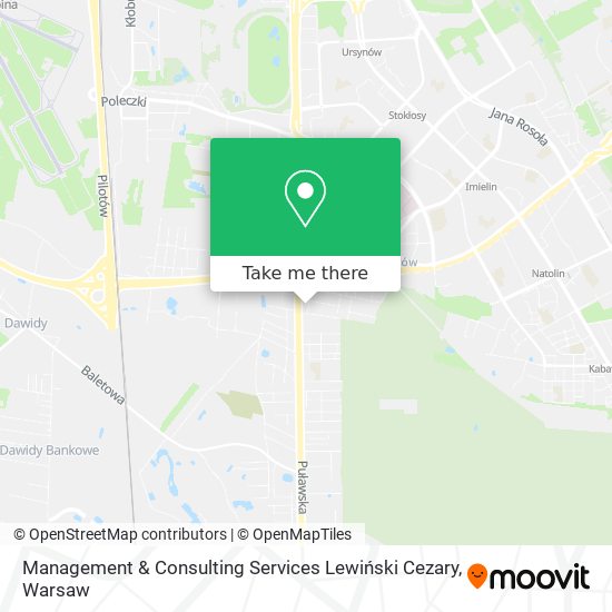 Management & Consulting Services Lewiński Cezary map