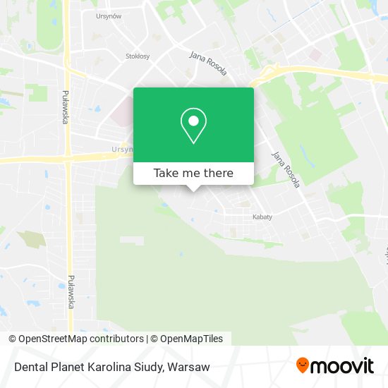 Dental Planet Karolina Siudy map