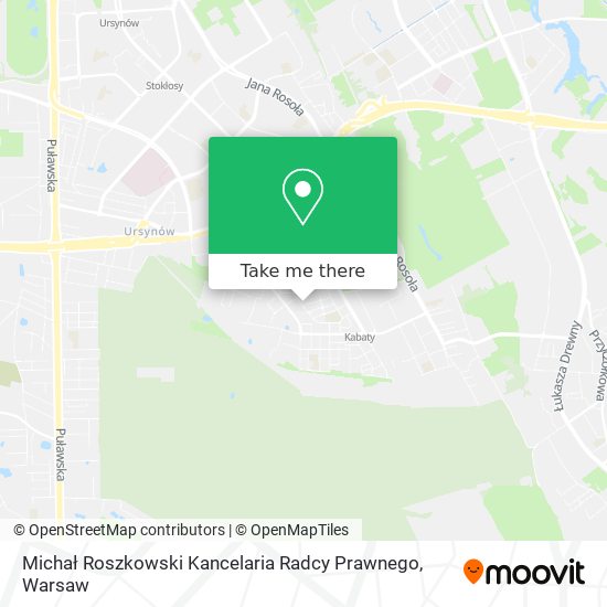 Michał Roszkowski Kancelaria Radcy Prawnego map