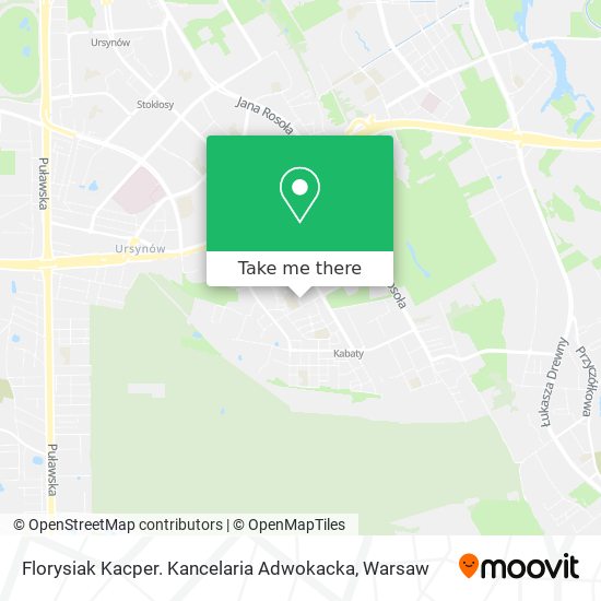 Florysiak Kacper. Kancelaria Adwokacka map