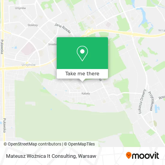 Карта Mateusz Woźnica It Consulting