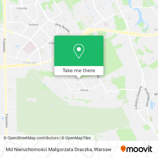 Md Nieruchomości Małgorzata Draczka map