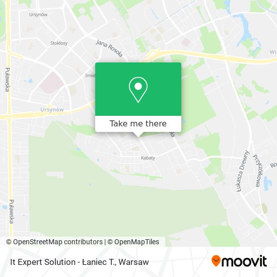 It Expert Solution - Łaniec T. map