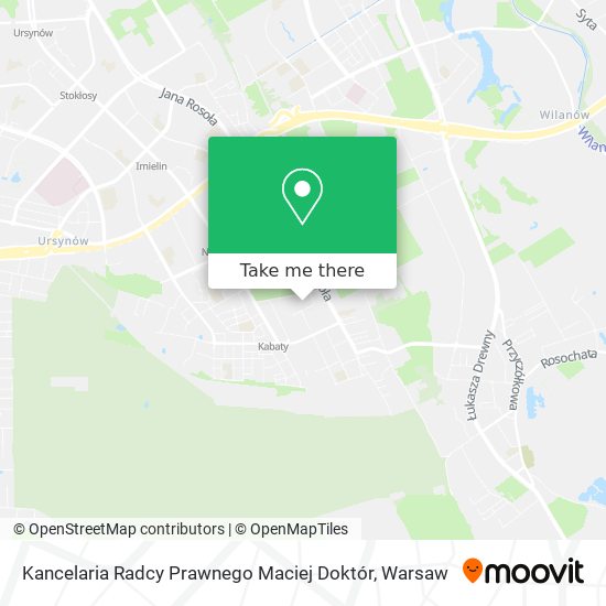 Kancelaria Radcy Prawnego Maciej Doktór map