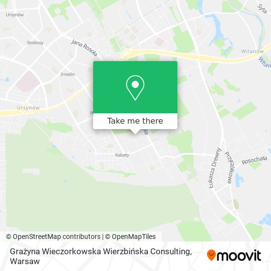 Grażyna Wieczorkowska Wierzbińska Consulting map