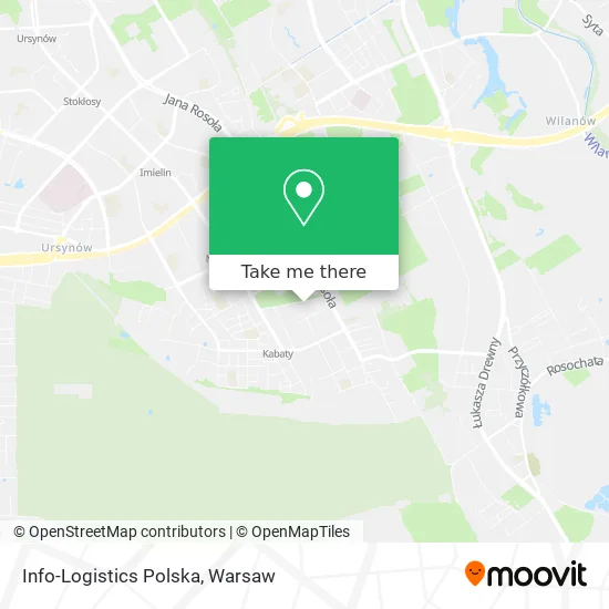 Карта Info-Logistics Polska