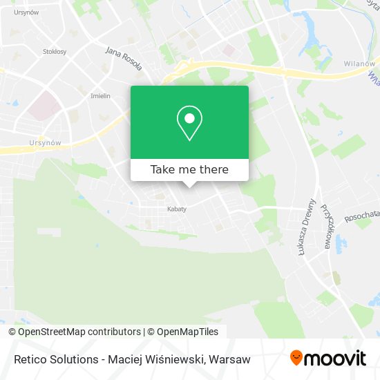 Retico Solutions - Maciej Wiśniewski map