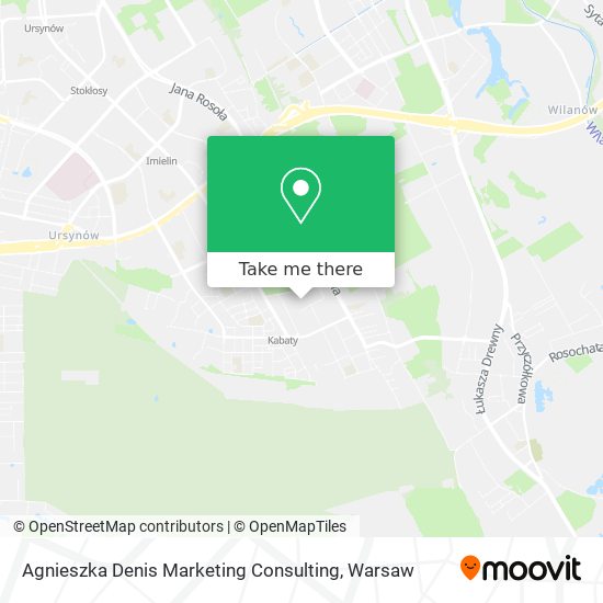 Карта Agnieszka Denis Marketing Consulting