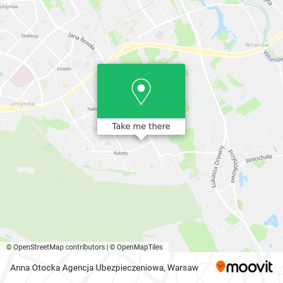 Anna Otocka Agencja Ubezpieczeniowa map