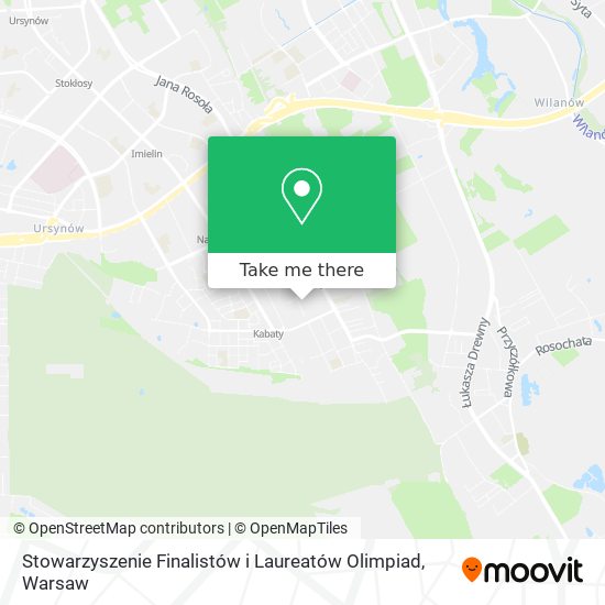 Stowarzyszenie Finalistów i Laureatów Olimpiad map