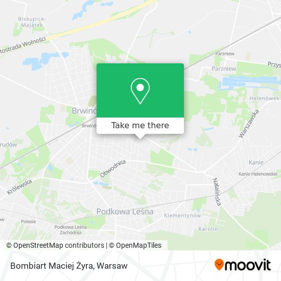 Bombiart Maciej Żyra map