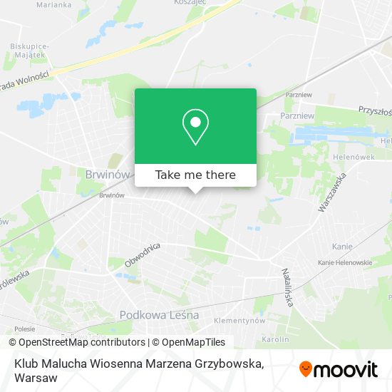 Klub Malucha Wiosenna Marzena Grzybowska map