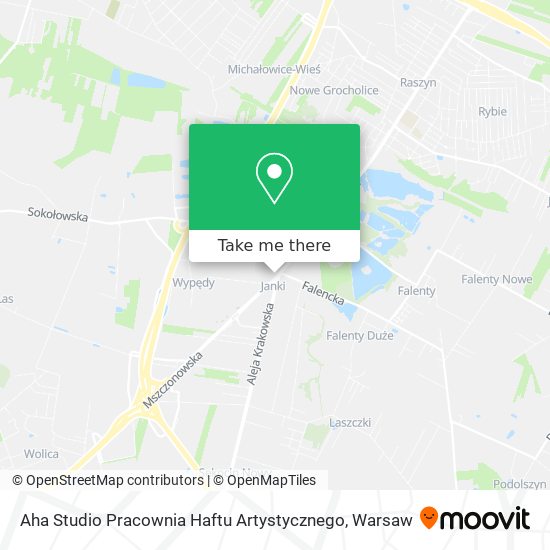 Aha Studio Pracownia Haftu Artystycznego map