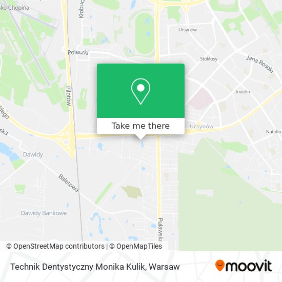 Technik Dentystyczny Monika Kulik map