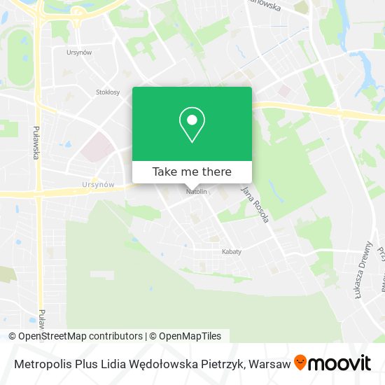 Metropolis Plus Lidia Wędołowska Pietrzyk map