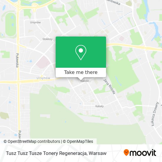 Tusz Tusz Tusze Tonery Regeneracja map