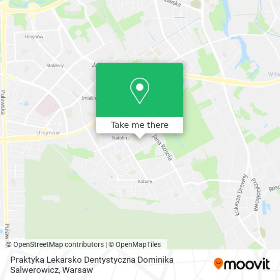 Praktyka Lekarsko Dentystyczna Dominika Salwerowicz map