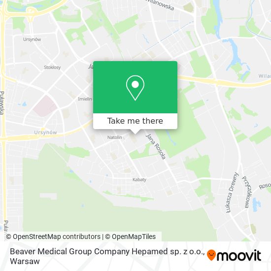 Beaver Medical Group Company Hepamed sp. z o.o. map