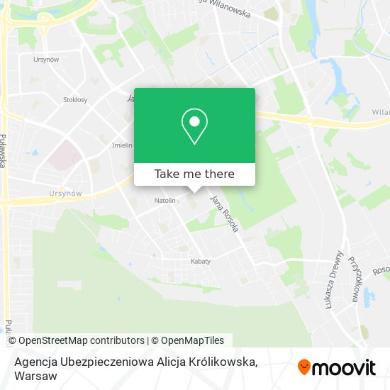 Agencja Ubezpieczeniowa Alicja Królikowska map