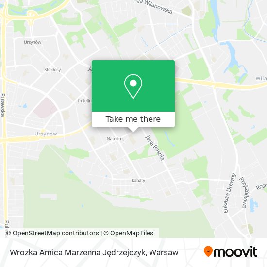 Wróżka Amica Marzenna Jędrzejczyk map