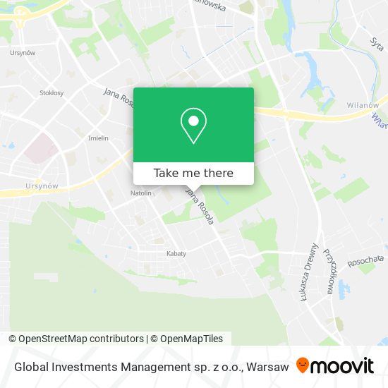 Global Investments Management sp. z o.o. map