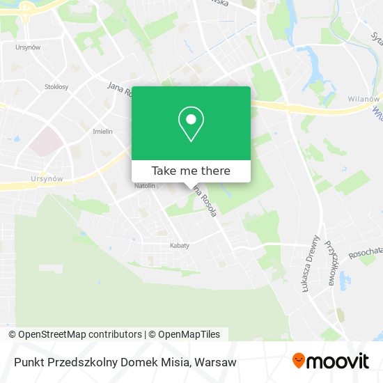 Punkt Przedszkolny Domek Misia map