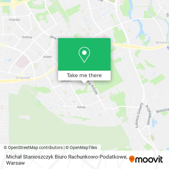 Michał Stanioszczyk Biuro Rachunkowo-Podatkowe map