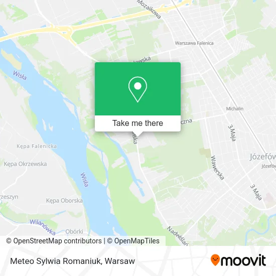 Meteo Sylwia Romaniuk map