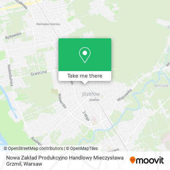 Nowa Zakład Produkcyjno Handlowy Mieczysława Grzmil map