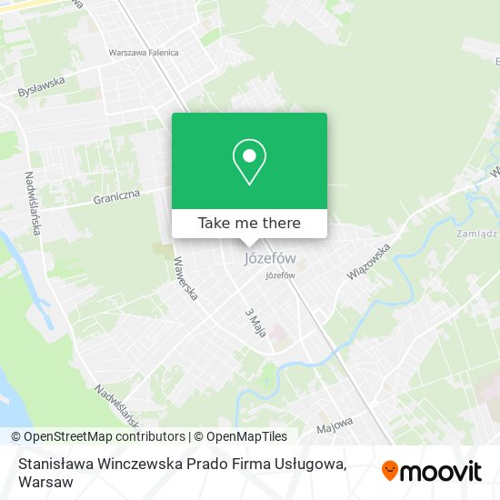 Stanisława Winczewska Prado Firma Usługowa map