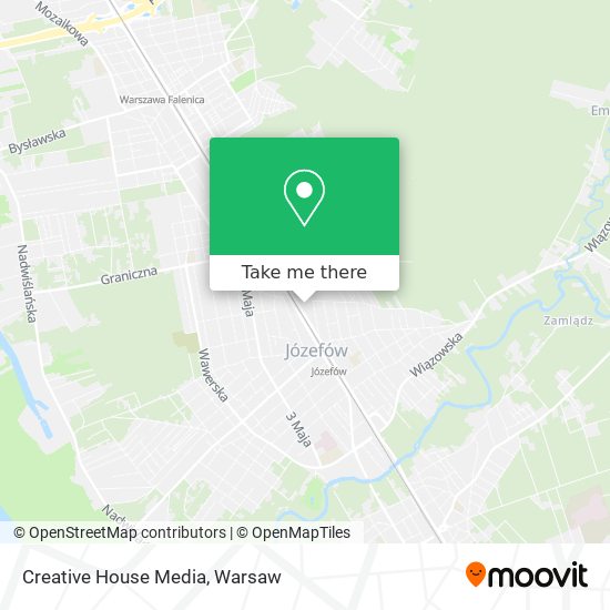 Creative House Media map