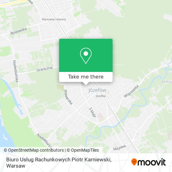 Biuro Usług Rachunkowych Piotr Karniewski map