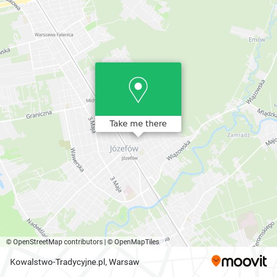 Карта Kowalstwo-Tradycyjne.pl