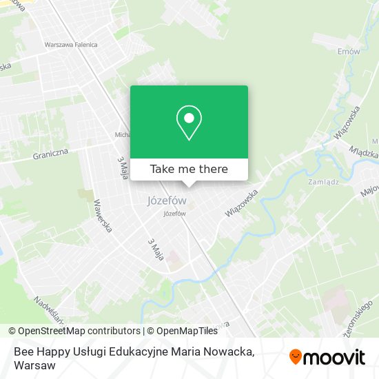 Bee Happy Usługi Edukacyjne Maria Nowacka map