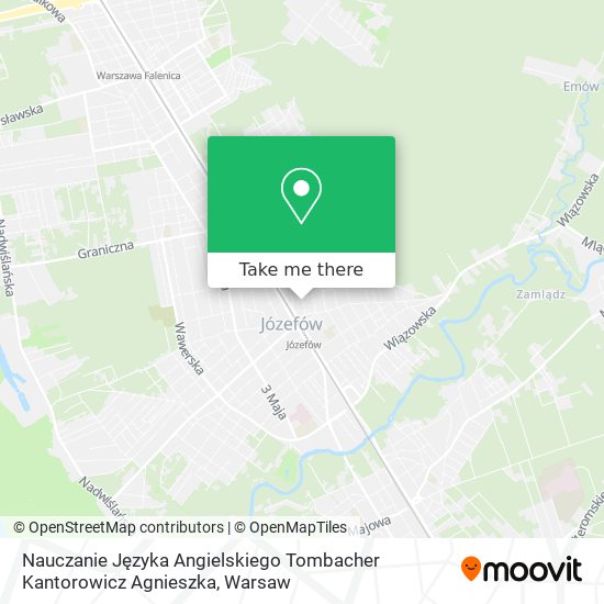 Nauczanie Języka Angielskiego Tombacher Kantorowicz Agnieszka map