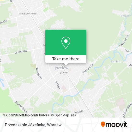 Przedszkole Józefinka map