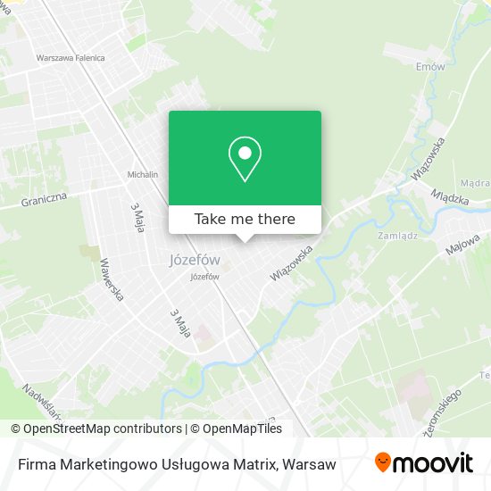 Firma Marketingowo Usługowa Matrix map